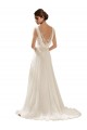 V-Neck Lace Wedding Dress On Chiffon Geelong