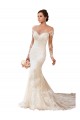 Long Sleeves Maermaid Sweetheart Lace Wedding Dress Geelong