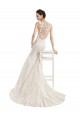 Illusion Neck Mermaid All Over Lace Wedding Dress Geelong