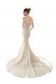 Shop Long Sleeves Off the Shoulder Trumpet Lace Wedding Dress Geelong