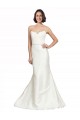 Trumpet Satin Wedding Dress with Sweetheart Lace Bodice Geelong