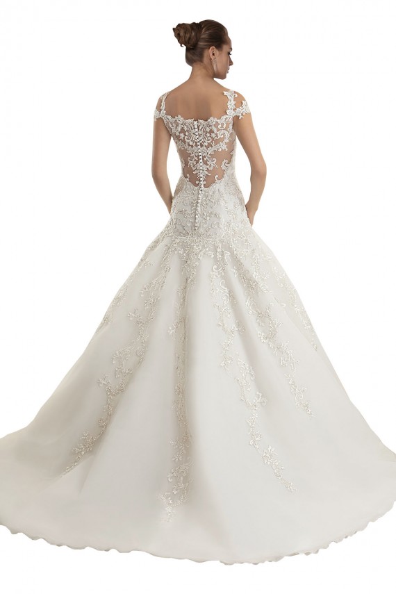 Off the Shoulder Mermaid Lace Tulle Wedding Dress Geelong