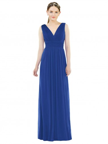 Shop Low Square Back Sleeveless Shirred Skirt Bridesmaid Dress Geelong