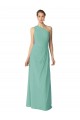 Long Chiffon One Shoulder Full Length Bridesmaid Dress Geelong