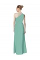 Long Chiffon One Shoulder Full Length Bridesmaid Dress Geelong