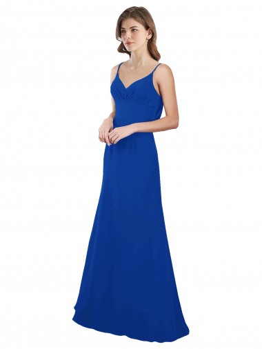 Shop Softly Flared Chiffon Bridesmaid Dress with Sweetheart Neckline Geelong