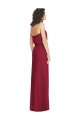 Shop Full Length Lux Chiffon Blouson Bodice Bridesmaid Dress Geelong