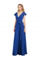 Flutter Sleeves Faux Wrap Chiffon Bridesmaid Dress Geelong