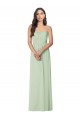 Strapless Sweetheart All-Over Shirring Chiffon Bridesmaid Dress Geelong