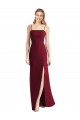 Shop Tie-Back Cutout Trumpet Chiffon Bridesmaid Dress with Front Slit Geelong