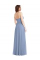 Strapless A-Line Maxi Bridesmaid Dress with Front Slit Geelong