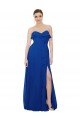 Shop Ruffled Chiffon Strapless Bridesmaid Dress Geelong