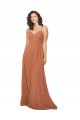 Chiffon Bridesmaid Dress with Tie Back Keyhole Geelong