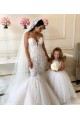 Ivory Ball Gown Chapel Train Sleeveless Flower Girl Dress Geelong