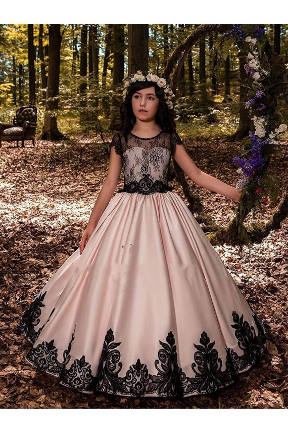 Ivory Ball Gown Sweetheart Neck Sleeveless Flower Girl Dress Geelong
