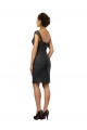 Shop Knee Length Lace Bridesmaid Dress / Cocktail Dress with Matching Chiffon Tie Sash Geelong