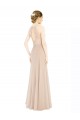 Shop High Halter Neck Illusion Lace Bridesmaid Dress / Prom Dress with Chiffon Skirt and Keyhole Back Geelong