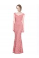 Sweetheart Mermaid Long Lace Bridesmaid Dress / Prom Dress with Wide Straps Geelong