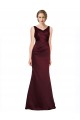 Shop Figure Shaping Formal Satin Bridesmaid Dress / Prom Dress with Structured Pleats Geelong