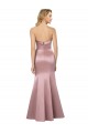Shop Old Hollywood-Inspired Strapless Formal Satin Bridesmaid Dress / Prom Dress Geelong