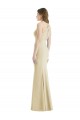 Shop Criss Cross Twist Cutout Back Trumpet Bridesmaid Dress / Prom Dress Geelong