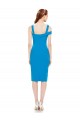 Shop Sleeveless Formal Crepe Cocktail Dress / Homecoming Dress with Keyhole Off The Shoulder Detailing Geelong