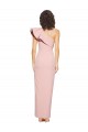 Full Length One Shoulder Formal Crepe Bridesmaid Dress / Prom Dress with Side Leg Split Geelong