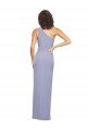 Shop Floor Length One Shoulder Formal Crepe Bridesmaid Dress / Prom Dress with Pencil Skirt and Side Split Geelong
