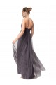 Shop Long Sweetheart Tulle Bridesmaid Dress with Shirred Criss Cross Bodice Geelong