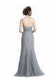 One Shoulder Tulle Fit and Flare Bridesmaid Dress Geelong