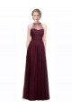 Full Length Soft Tulle Spaghetti Strap Bridesmaid Dress Geelong