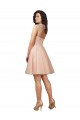 Shop Lace and Tulle Bridesmaid Dress with Cap Sleeves and Keyhole Back Geelong