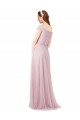 Off the Shoulder Long A-Line Tulle Bridesmaid Dress Geelong